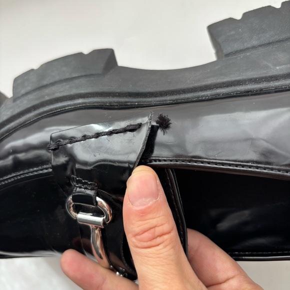 Steve Madden Trifecta Lugg Loafer Chunky Sz 8.5M - Picture 9 of 9